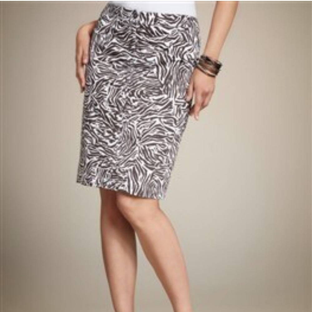 NWT Chico's Abstract Skirt